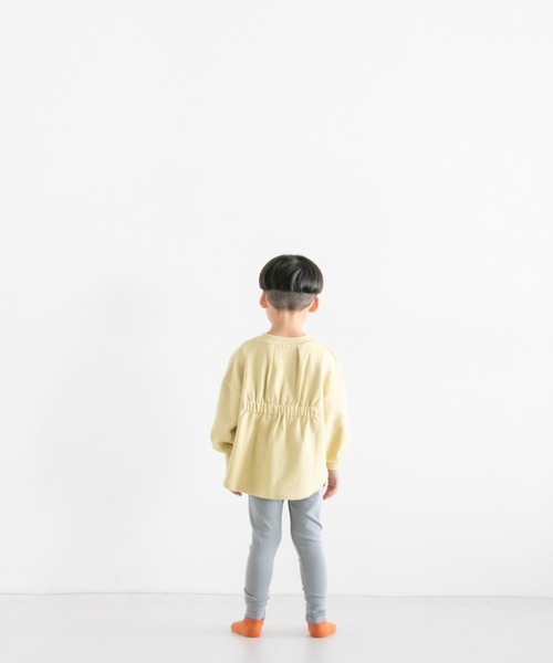 LOWRYS FARM（ローリーズファーム）の「バックギャザ－プルオーバーＬＳ　263133（スウェット・キッズ・アイボリー/ネイビー/イエロー・130cm/140cm/150cm/120cm/110cm）」の17枚目の写真