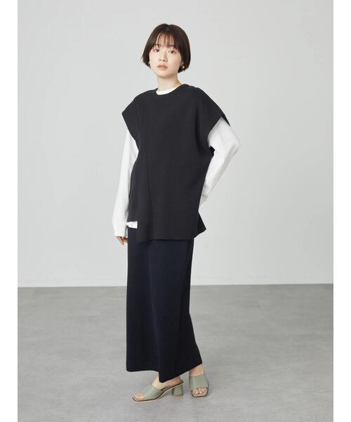 AMERICAN HOLIC（アメリカンホリック）の「総針ニットタイトスカート（スカート・レディース・ブラック・S/M/L）」の6枚目の写真