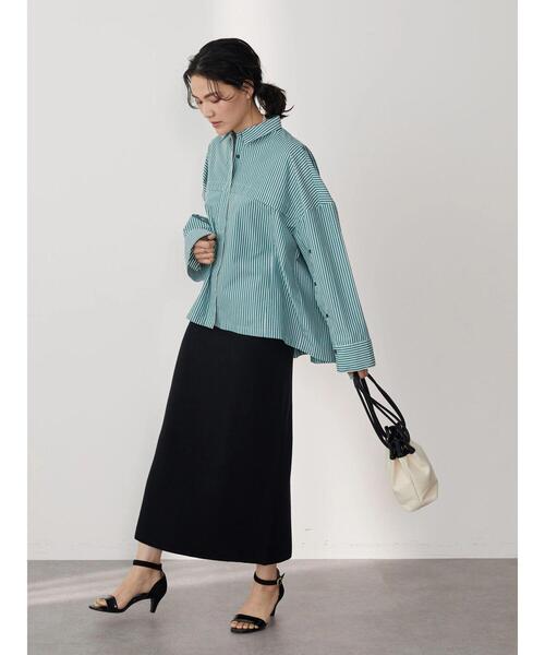 AMERICAN HOLIC（アメリカンホリック）の「総針ニットタイトスカート（スカート・レディース・ブラック・S/M/L）」の7枚目の写真