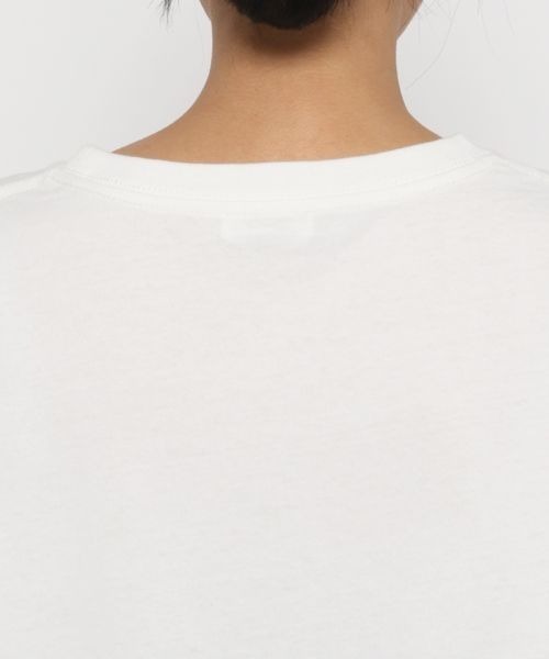 LOWRYS FARM（ローリーズファーム）の「ロゴプリントＴシャツ　267764（Tシャツ/カットソー・レディース・アイボリー/オフホワイト/チャコールグレー/グリーン・FREE）」の18枚目の写真