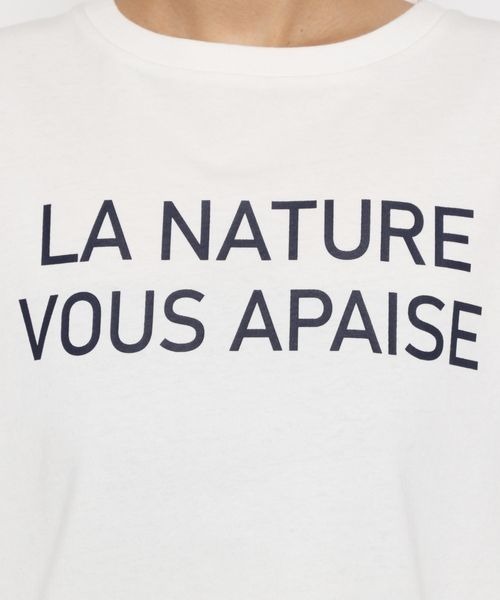 LOWRYS FARM（ローリーズファーム）の「ロゴプリントＴシャツ　267764（Tシャツ/カットソー・レディース・アイボリー/オフホワイト/チャコールグレー/グリーン・FREE）」の19枚目の写真