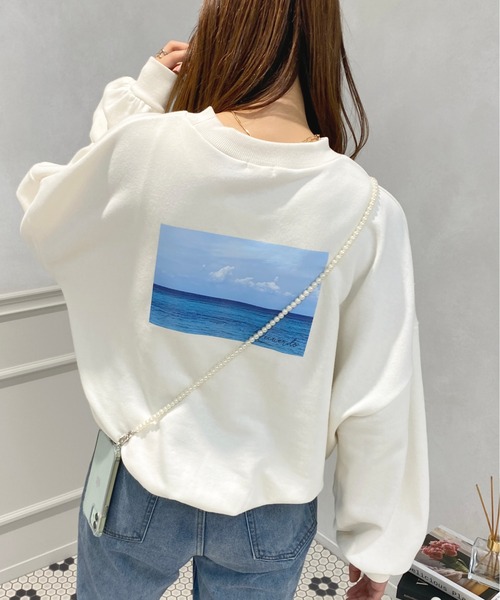apres jour（アプレジュール）の「アソートバックフォトスウェット【ZOZOTOWN限定アイテム】（スウェット・レディース・オフホワイト/ナチュラル/ホワイト系その他/ライトピンク・フリー/X-LARGE）」の19枚目の写真