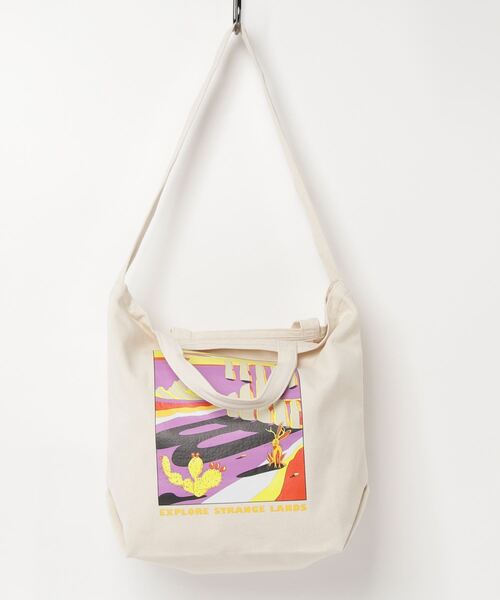 NEW BALANCE(ニューバランス)の「キャンバス2WAYトートバック(トートバッグ・メンズ・ホワイト/ホワイト系その他/ブラック・ONE SIZE)」の3枚目の写真