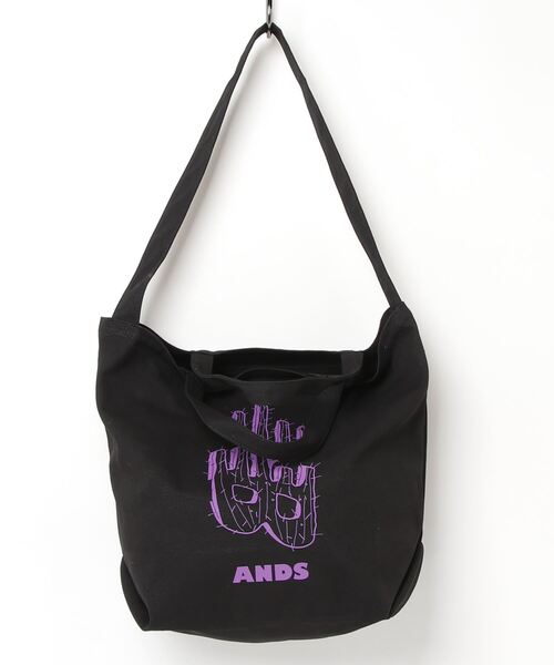 NEW BALANCE(ニューバランス)の「キャンバス2WAYトートバック(トートバッグ・メンズ・ホワイト/ホワイト系その他/ブラック・ONE SIZE)」の1枚目の写真