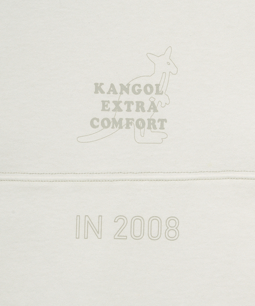 KANGOL EXTRA COMFORT（カンゴールエクストラコンフォート）の「【KANGOL EXTRA COMFORT(カンゴール エクストラ コンフォート)】配色ステッチ切替 ビックシルエットチュニック（チュニック・レディース・ライトグレー/ライトベージュ/ピンク/エメラルド/オフホワイト/ブラック・LL/M/L）」の22枚目の写真