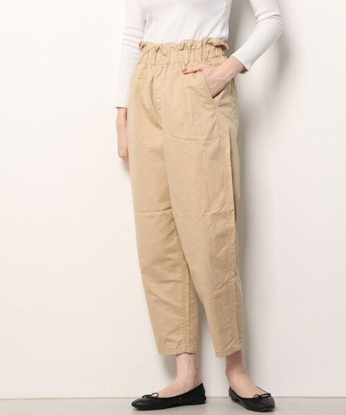 GAP（ギャップ）の「FREE&FLOW ペーパーバッグ カーキパンツ（その他パンツ・レディース・ブラック/ベージュ/グレー/カーキ・S/M/XS/L/XXS）」の18枚目の写真