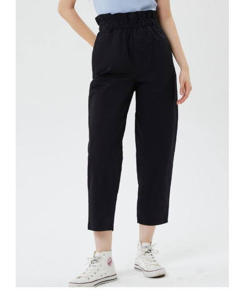 GAP（ギャップ）の「FREE&FLOW ペーパーバッグ カーキパンツ（その他パンツ・レディース・ブラック/ベージュ/グレー/カーキ・S/M/XS/L/XXS）」の11枚目の写真