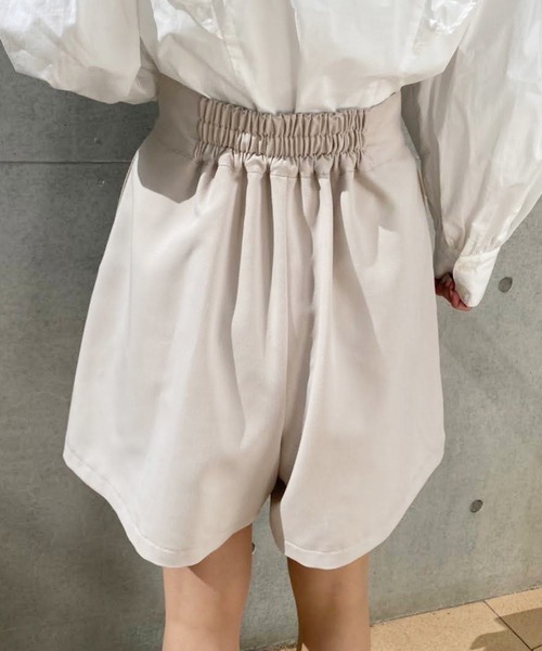 one after another NICE CLAUP(ワンアフターアナザーナイスクラップ)の「プリーツキュロット(その他パンツ・レディース・ブラック/ネイビー/アイボリー/チェック・FREE)」の21枚目の写真