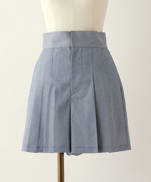 one after another NICE CLAUP(ワンアフターアナザーナイスクラップ)の「プリーツキュロット(その他パンツ・レディース・ブラック/ネイビー/アイボリー/チェック・FREE)」の13枚目の写真