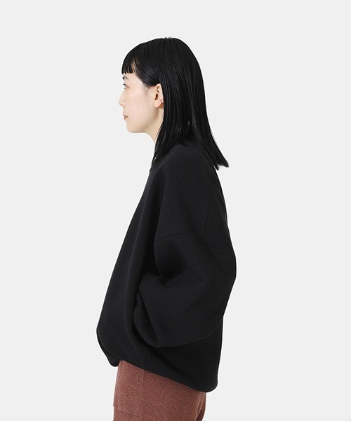 BALLAST ARK（バラストアーク）の「BALLAST ARK / バラストアーク：SWEAT KNIT：BA05-K001[AST]（スウェット・メンズ・ブラック/アイボリー・L/M）」の14枚目の写真