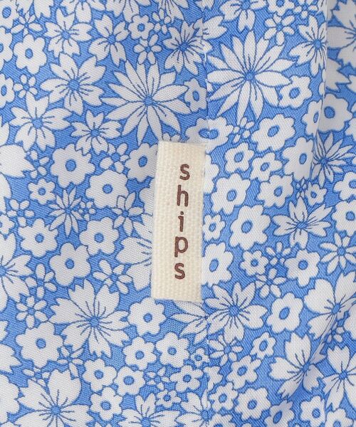 SHIPS(シップス)の「SHIPS KIDS:リバティ ベビー ボンネット(その他ベビー用品・キッズ・ブルー/ライトブルー・ONE SIZE)」の5枚目の写真