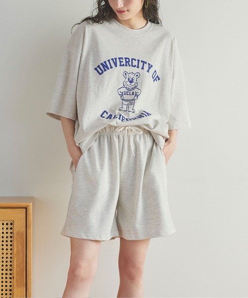 SEA DRESS（シードレス）の「ｽｳｪｯﾄｼｮｰﾄﾊﾟﾝﾂ/ﾕﾆｾｯｸｽ（その他パンツ・レディース・ライトグレー/ブラック/オートミール・FREE）」の3枚目の写真