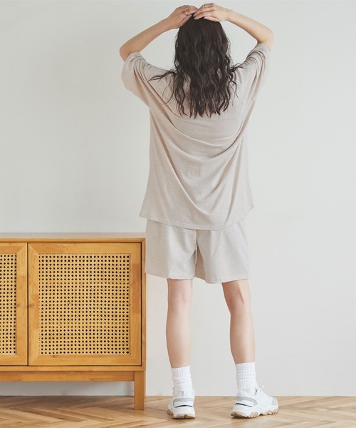 SEA DRESS（シードレス）の「ｽｳｪｯﾄｼｮｰﾄﾊﾟﾝﾂ/ﾕﾆｾｯｸｽ（その他パンツ・レディース・ライトグレー/ブラック/オートミール・FREE）」の12枚目の写真