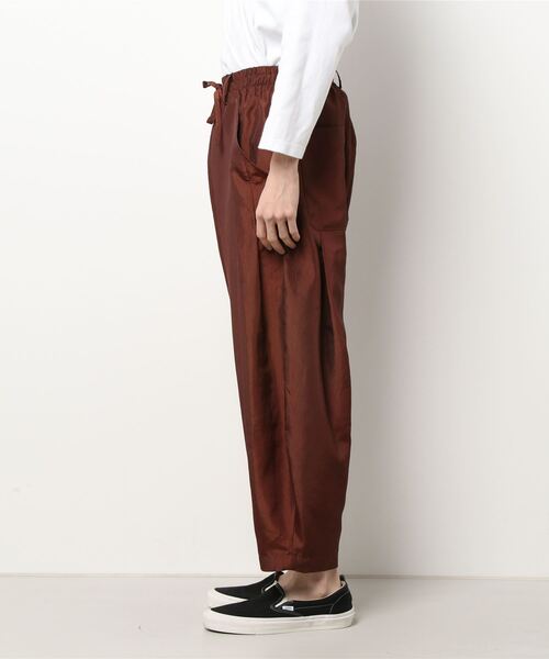 TAUPE（トープ）の「【TAUPE / トープ】22SS ヴィンテージタフタカンフーパンツ（その他パンツ・メンズ・ネイビー/ブラウン・1/2）」の3枚目の写真