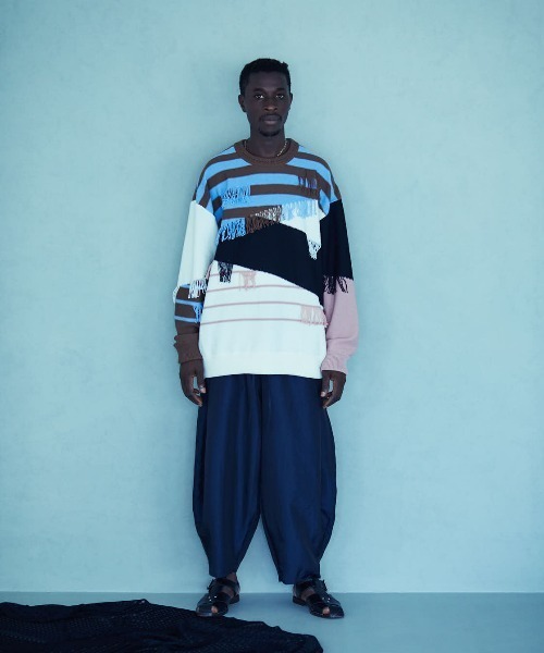 TAUPE（トープ）の「【TAUPE / トープ】22SS ヴィンテージタフタカンフーパンツ（その他パンツ・メンズ・ネイビー/ブラウン・1/2）」の22枚目の写真