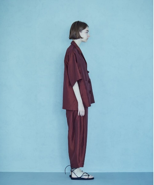 TAUPE（トープ）の「【TAUPE / トープ】22SS ヴィンテージタフタカンフーパンツ（その他パンツ・メンズ・ネイビー/ブラウン・1/2）」の14枚目の写真