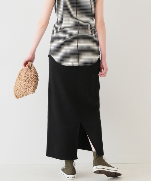 WEB限定》綿麻ニットスカート◇（スカート）｜SLOBE IENA