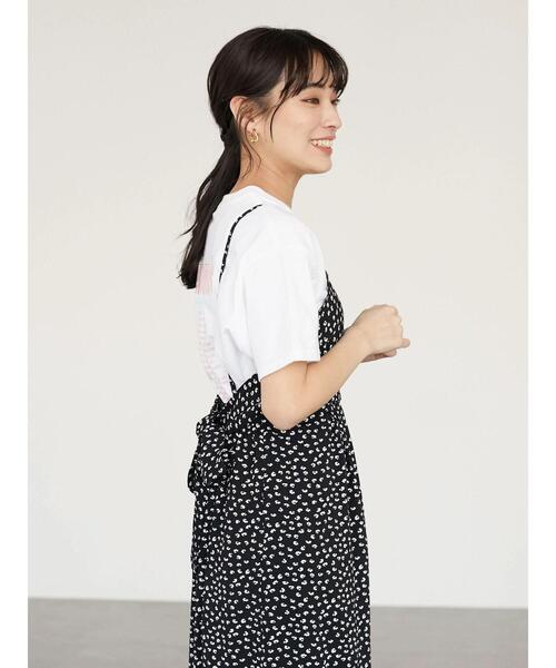 Sugar spoon（シュガースプーン）の「・SUGAR SPOON フラワーptキャミワンピース（ワンピース・レディース・ブラック/イエロー/ブルー・FREE）」の7枚目の写真