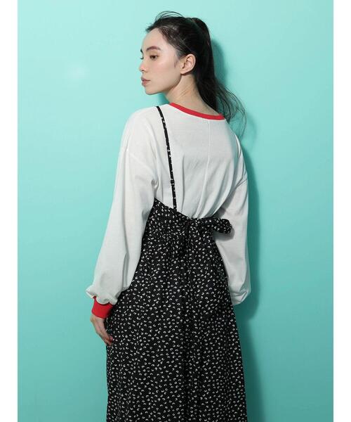 Sugar spoon（シュガースプーン）の「・SUGAR SPOON フラワーptキャミワンピース（ワンピース・レディース・ブラック/イエロー/ブルー・FREE）」の19枚目の写真