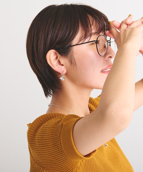 ear PAPILLONNER（イアパピヨネ）の「(WEB限定) シルバー９２５　ラッキーBeeピアス（ピアス（両耳用）・レディース・シルバー/ゴールド・FREE）」の13枚目の写真