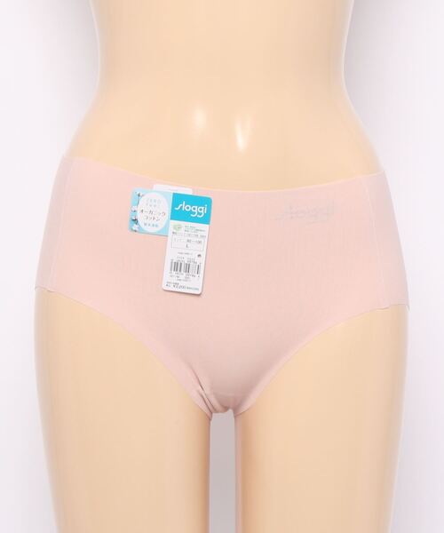 Sloggi(スロギー)の「スロギー ゼロ フィール 綿混 ボーイズレングス sloggi G068 PT(ショーツ・レディース・テラコッタ/ブラック/ベージュ/スカイブルー/ライラック/オフホワイト/モカ・M/L)」の21枚目の写真