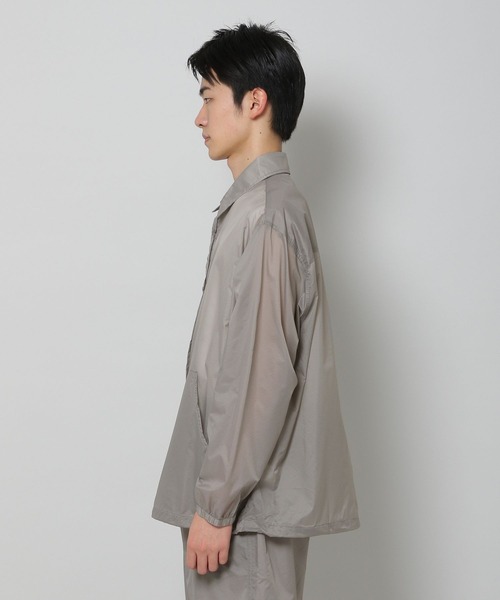 INFLATION(インフレーション)の「INFLATION/light NYLONシャツ 2276679(シャツ/ブラウス・メンズ・ブラック/グレー・MEDIUM/LARGE)」の10枚目の写真