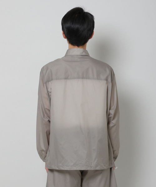 INFLATION(インフレーション)の「INFLATION/light NYLONシャツ 2276679(シャツ/ブラウス・メンズ・ブラック/グレー・MEDIUM/LARGE)」の11枚目の写真