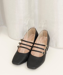 TITTY&CO. | トリプルストラップパンプス(パンプス)