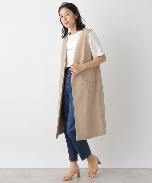 LEPSIM（レプシィム）の「アソートプリントTシャツ　274036（Tシャツ/カットソー・レディース・グレー/オフホワイト/グリーン/ホワイト系その他・FREE）」の7枚目の写真