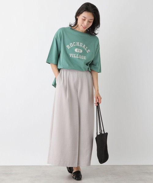 LEPSIM（レプシィム）の「アソートプリントTシャツ　274036（Tシャツ/カットソー・レディース・グレー/オフホワイト/グリーン/ホワイト系その他・FREE）」の13枚目の写真