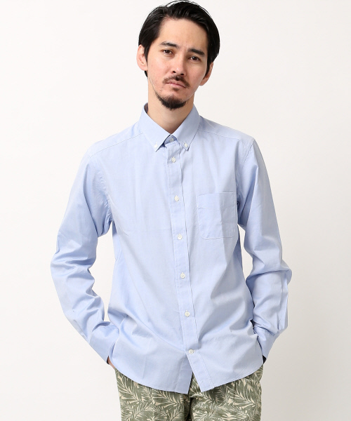 MYSELF ABAHOUSE（マイセルフアバハウス）の「ﾋﾟﾝｵｯｸｽｼｬﾂ1/2（シャツ/ブラウス・メンズ・ホワイト/ピンク/サックスブルー・LARGE/MEDIUM/SMALL/XX-LARGE）」の3枚目の写真