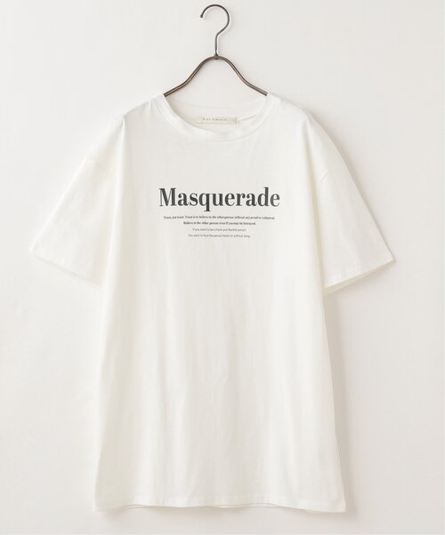 RAY CASSIN(レイカズン)の「刺繍ロゴTシャツ(Tシャツ/カットソー・レディース・オフホワイト/ベージュ/ネイビー・FREE)」の18枚目の写真
