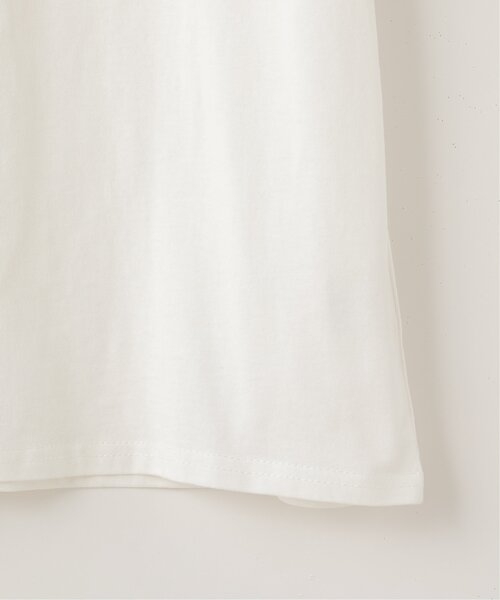 RAY CASSIN(レイカズン)の「刺繍ロゴTシャツ(Tシャツ/カットソー・レディース・オフホワイト/ベージュ/ネイビー・FREE)」の22枚目の写真