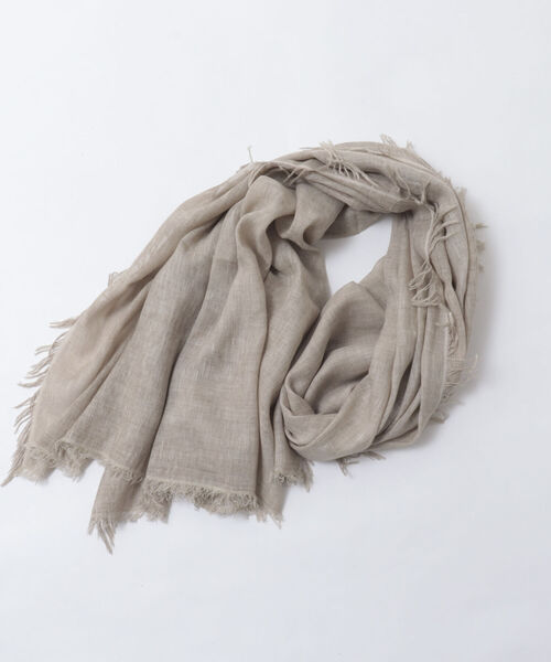 NOLLEY’S Sophi（ノーリーズソフィ）の「ソフトストール（ストール/ショール・レディース・サックスブルー/ライトグリーン/ベージュ・FREE）」の2枚目の写真