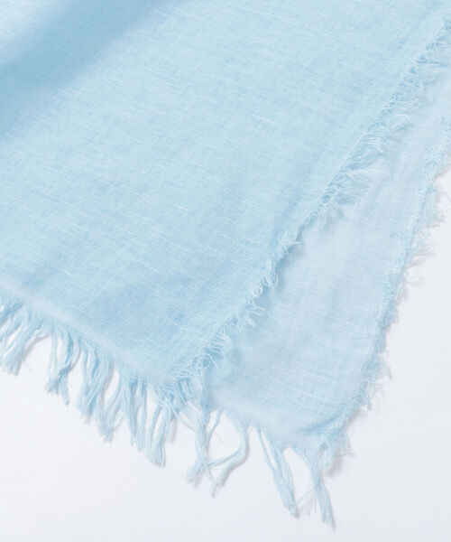 NOLLEY’S Sophi（ノーリーズソフィ）の「ソフトストール（ストール/ショール・レディース・サックスブルー/ライトグリーン/ベージュ・FREE）」の5枚目の写真