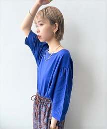 studio CLIP | レースドッキングカットプルオーバー(Tシャツ/カットソー)