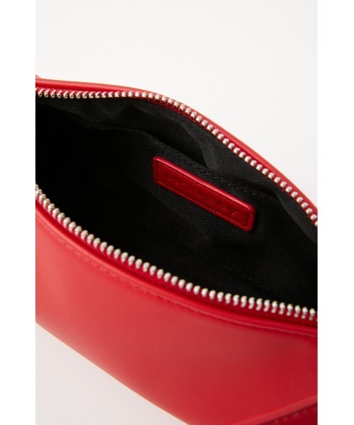 MOUSSY（マウジー）の「MINIMAL ROUND バッグ（ハンドバッグ・レディース・アイボリー/ブラック/レッド・FREE）」の14枚目の写真