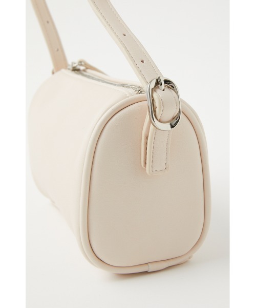 MOUSSY（マウジー）の「MINIMAL ROUND バッグ（ハンドバッグ・レディース・アイボリー/ブラック/レッド・FREE）」の4枚目の写真