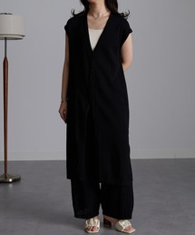 2点セット/綿100％　ニットセットアップ