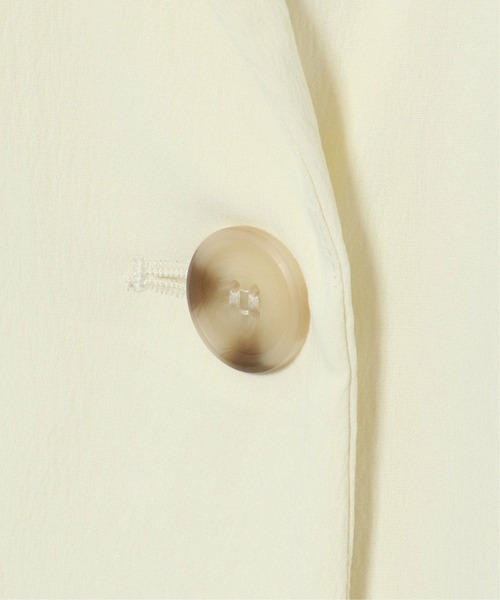 notch.(ノッチ)の「クレープノースリーブジャケット(ベスト・レディース・ブラック/オフホワイト/ライトベージュ・M)」の18枚目の写真