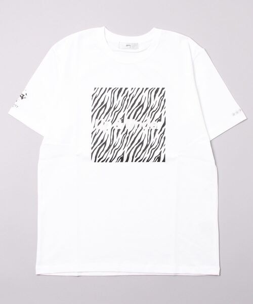 qwerty（クワーティ）の「QWERTY (クワーティ)Up & Under SS TEE（Tシャツ/カットソー・メンズ・ブラック/ホワイト・M/L/XL）」の2枚目の写真