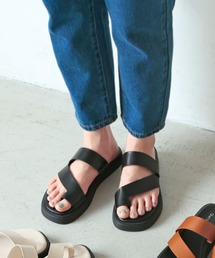 studio CLIP | 厚底トングサンダル(サンダル)