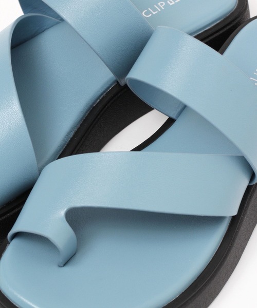 studio CLIP（スタディオクリップ）の「厚底トングサンダル（サンダル・レディース・サックスブルー/ホワイト/ブラウン/ブラック・MEDIUM/LARGE）」の6枚目の写真