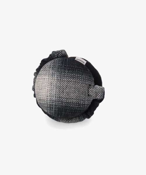 OVERRIDE（オーバーライド）の「OVERRIDE  COTTON TWEED EARMUFF 2WAY（イヤーマフ・メンズ・ベージュ/ネイビー/ブラック・FREE）」の9枚目の写真