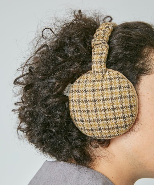 OVERRIDE（オーバーライド）の「OVERRIDE  COTTON TWEED EARMUFF 2WAY（イヤーマフ・メンズ・ベージュ/ネイビー/ブラック・FREE）」の13枚目の写真