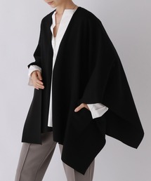 バビロン BABYLONE ストール(ショール) ウール×アンゴラ ベージュ×レッド×マルチ BEGG&CO/チェック柄 美品 マフラー BABYLONE（バビロン）の「BABYLONE ⁄ ダウンケープ（ストール⁄ショール