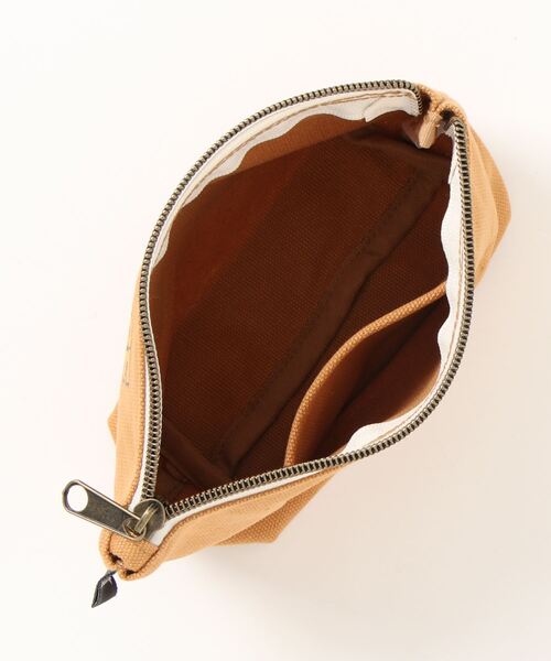 CONVERSE（コンバース）の「CONVERSE / CANVAS HANGING SHOES LOGO PRINT POUCH / 70075000（エコバッグ/サブバッグ・レディース・ブラック/ベージュ/オフホワイト・ONESIZE）」の4枚目の写真