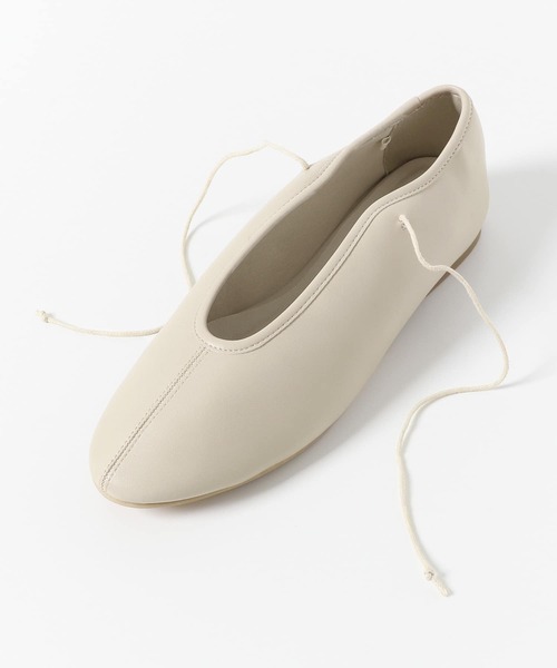 SENSE OF PLACE by URBAN RESEARCH(センスオブプレイスバイアーバンリサーチ)の「バレエシューズ(バレエシューズ・レディース・ブラック/アイボリー・SMALL/MEDIUM/LARGE)」の10枚目の写真