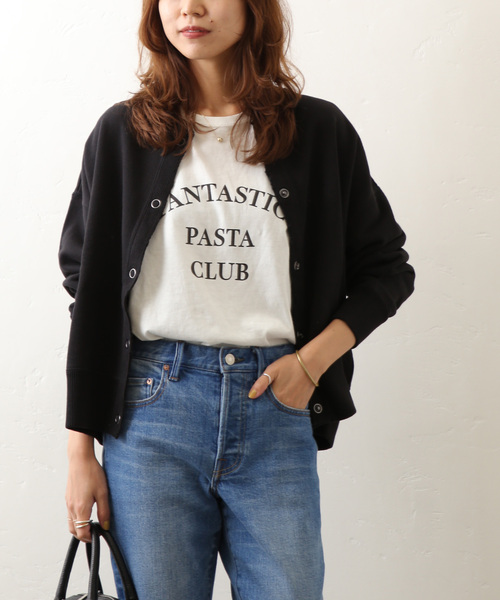 JOURNAL STANDARD relume(ジャーナルスタンダード レリューム)の「《追加2》製品染めスウェットカーディガン(カーディガン/ボレロ・レディース・ブラック/ブラウン/レッド・FREE)」の9枚目の写真