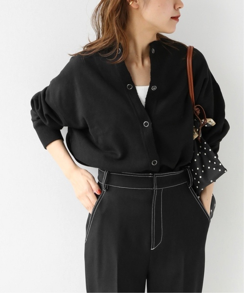 JOURNAL STANDARD relume(ジャーナルスタンダード レリューム)の「《追加2》製品染めスウェットカーディガン(カーディガン/ボレロ・レディース・ブラック/ブラウン/レッド・FREE)」の18枚目の写真